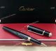 Knockoff Cartier Diabolo de Fineliner Pen Silver Trim Black Resin (2)_th.jpg